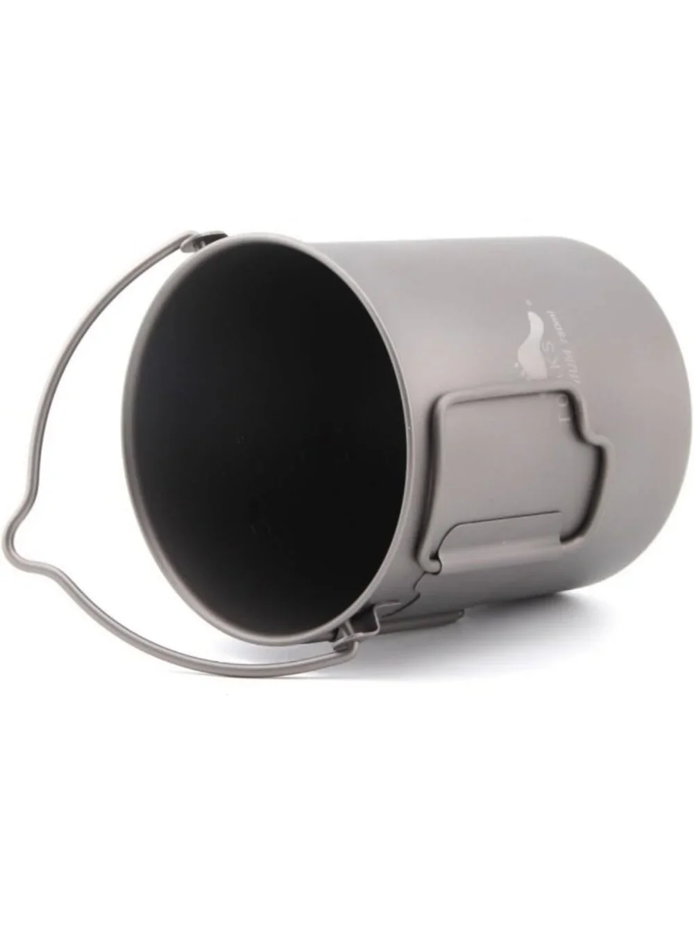 Ultralight Titanium 750ml Pot with Bail Handle for Camping & Backpacking